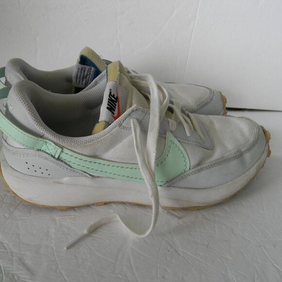 Nike Waffle Debut White Mint Foam Gum MEN'S SZ 9 - Picture 3 of 7